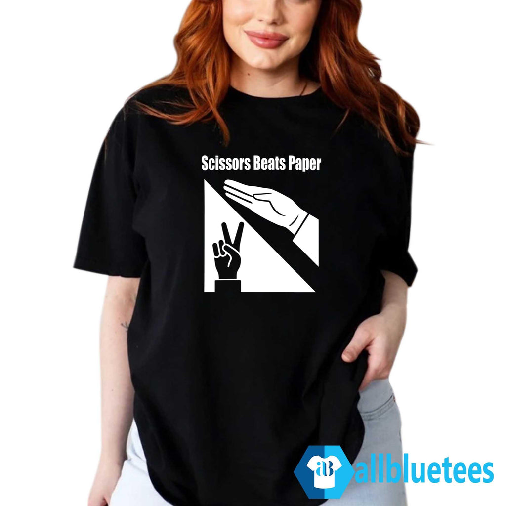 Scissors Beats Paper Shirt