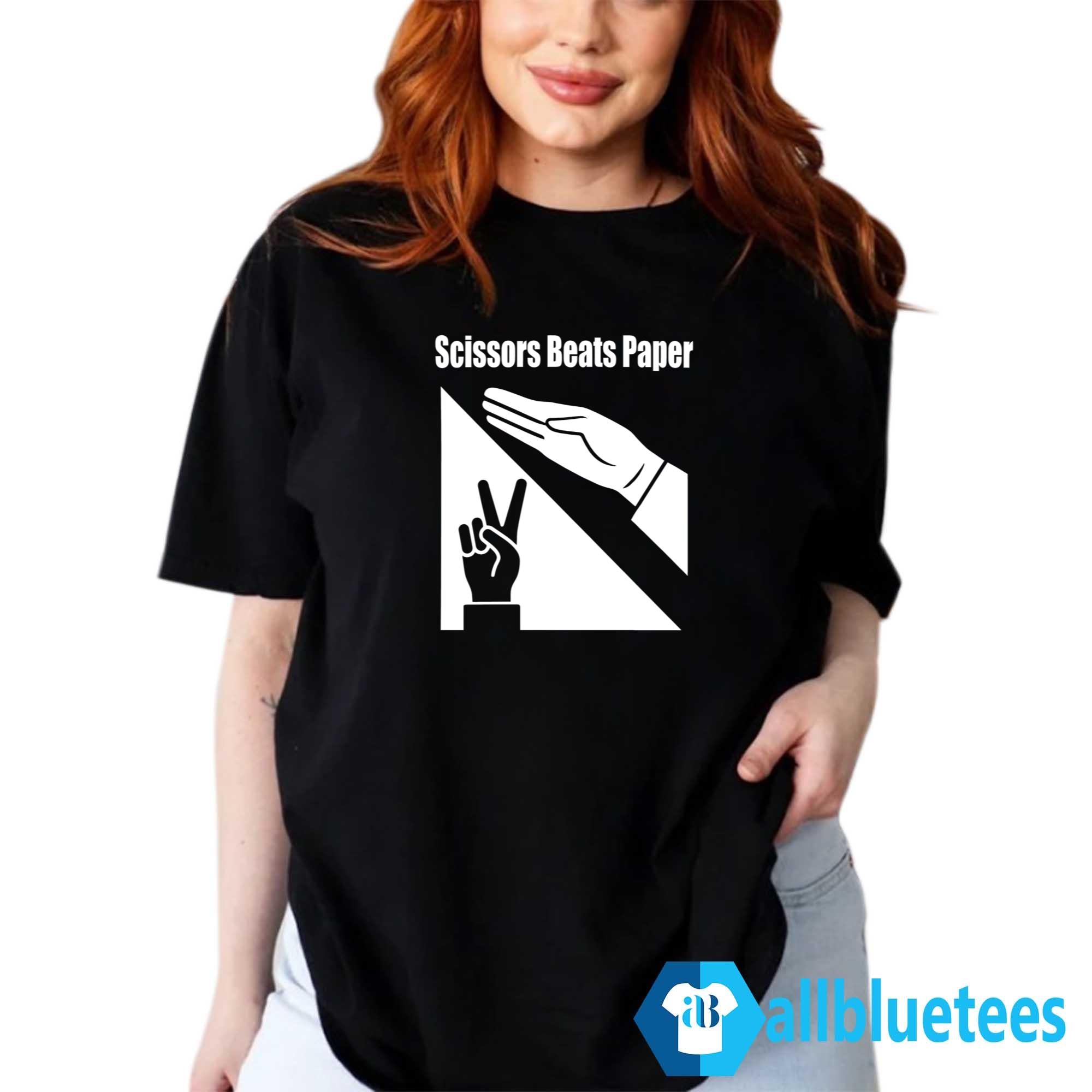 Scissors Beats Paper Shirt