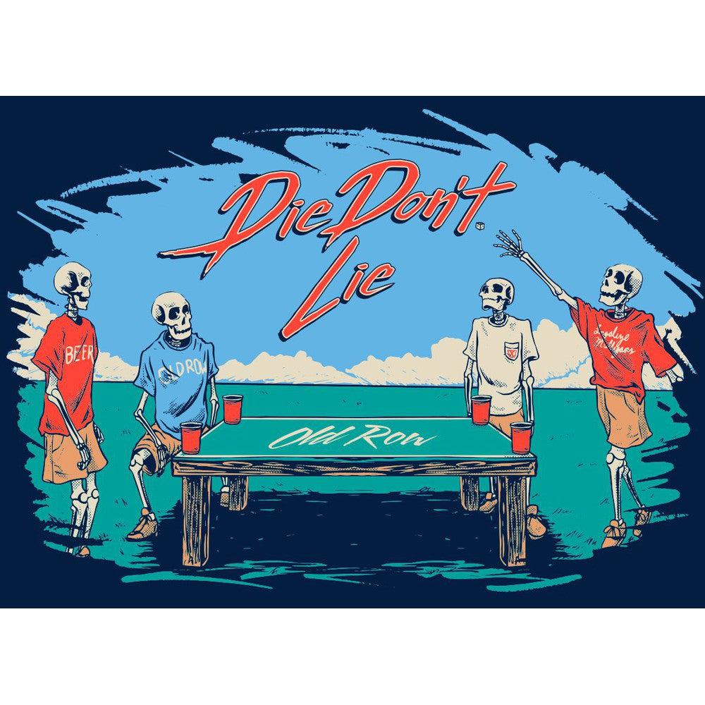 Die Don't Lie Pocket Tee Hoodie, Sweatshirt | CoreVibeTees.com (Image 2)