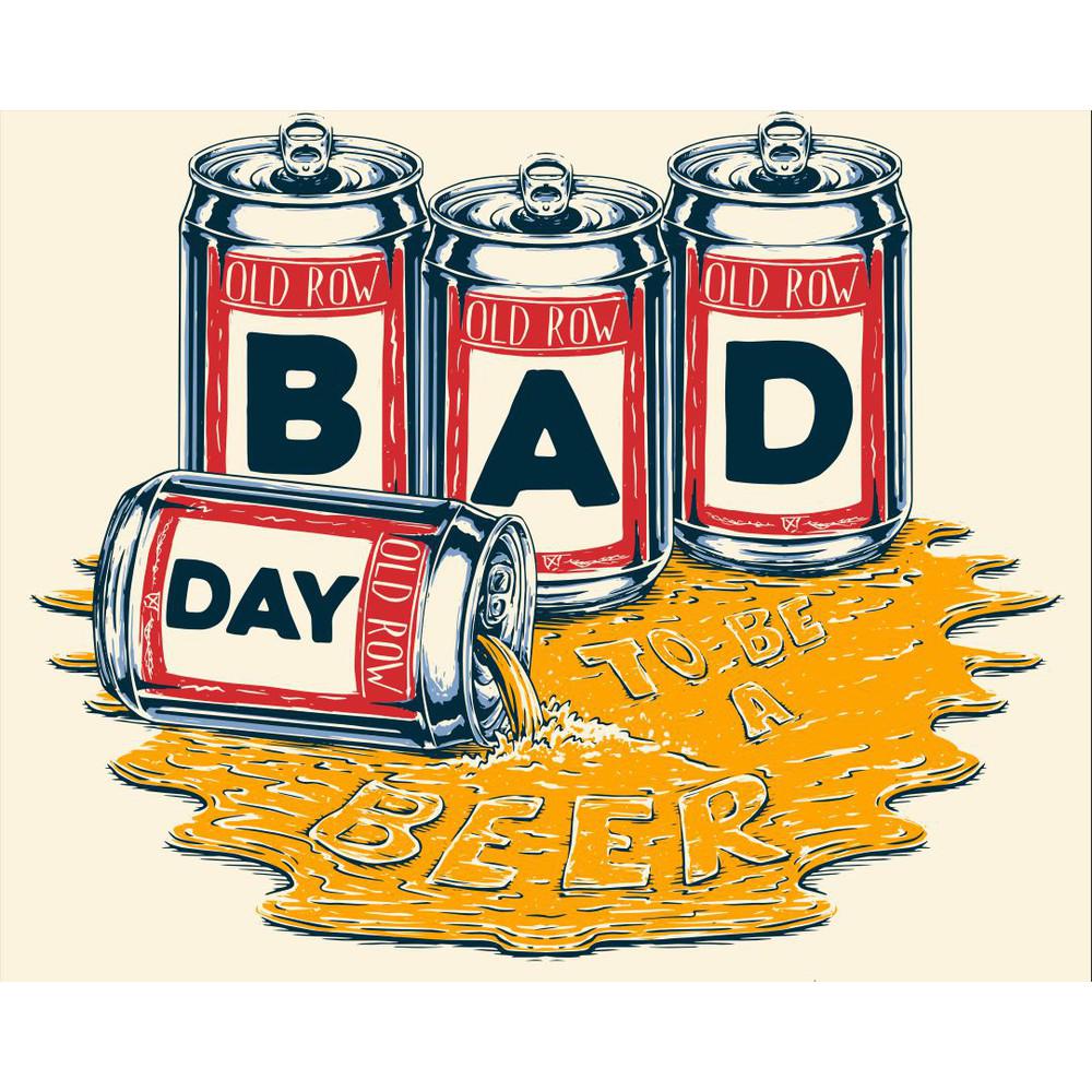 Bad Day To Be A Beer Empties Pocket Tee Hoodie, Sweatshirt | CoreVibeTees.com (Image 2)