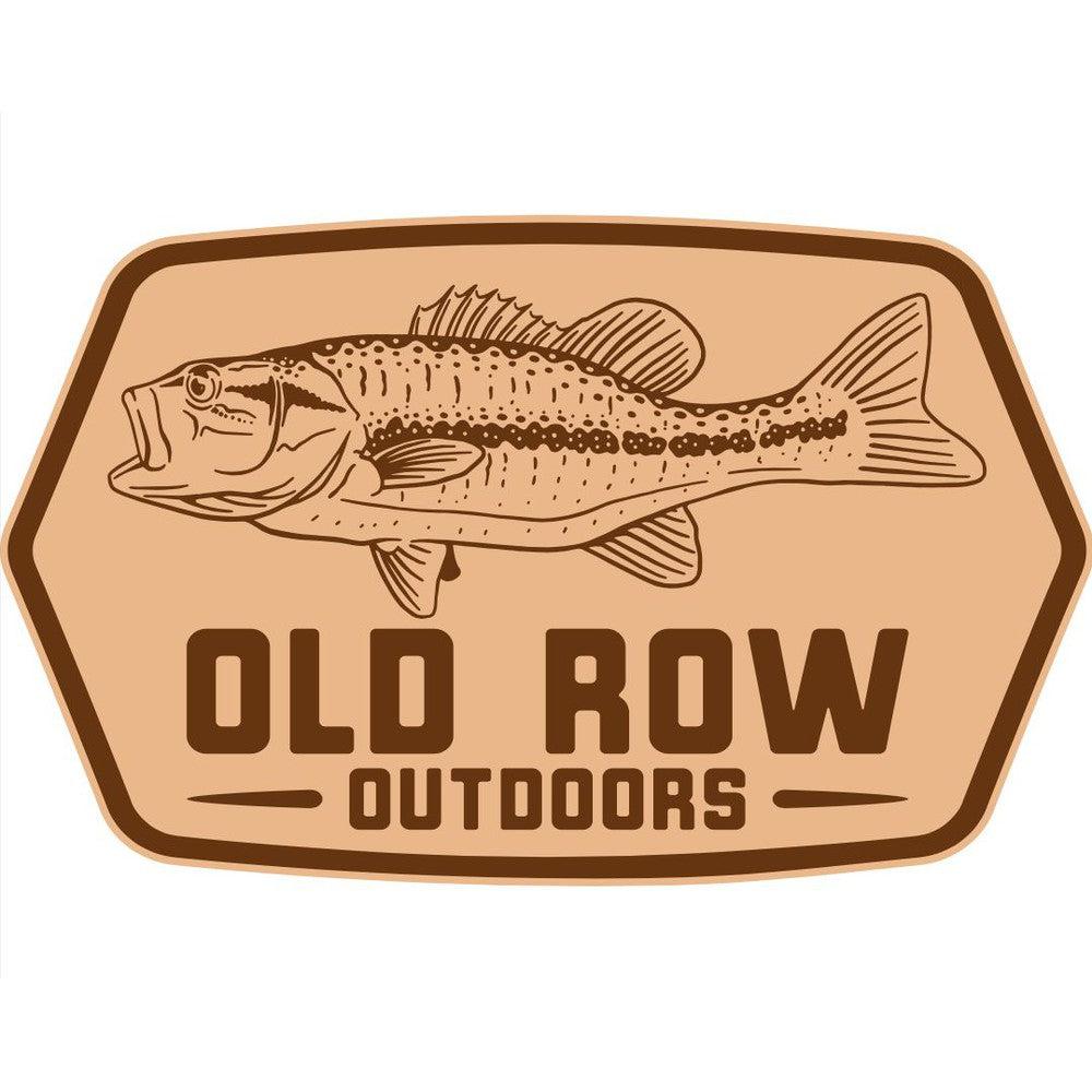 Old Row Outdoors Bass Badge Camo Hoodie T-Shirts, Sweatshirt | CoreVibeTees.com (Image 2)