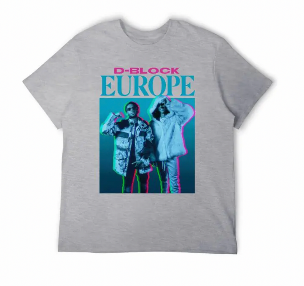 D Block Europe T-shirt Hoodie, Sweatshirt | CoreVibeTees.com (Image 5)