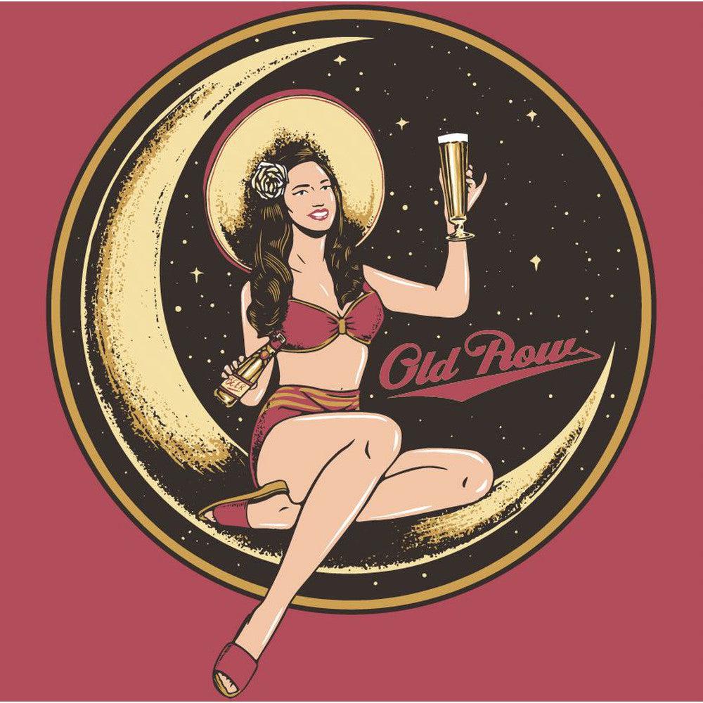 Beer Girl Moon Pocket Tee Hoodie, Sweatshirt | CoreVibeTees.com (Image 4)