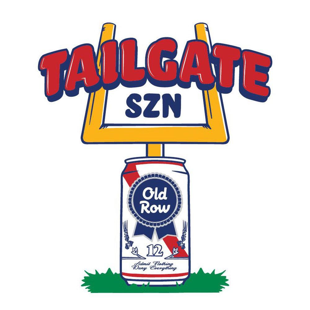 Ribbon Beer Tailgate SZN Pigment Dyed Premium Hoodie T-Shirts, Sweatshirt | CoreVibeTees.com (Image 4)