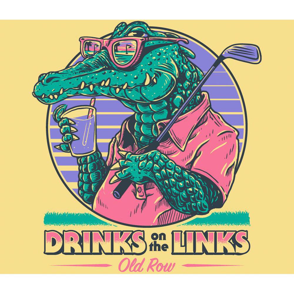 Drinks On The Links Pocket Tee Hoodie, Sweatshirt | CoreVibeTees.com (Image 4)
