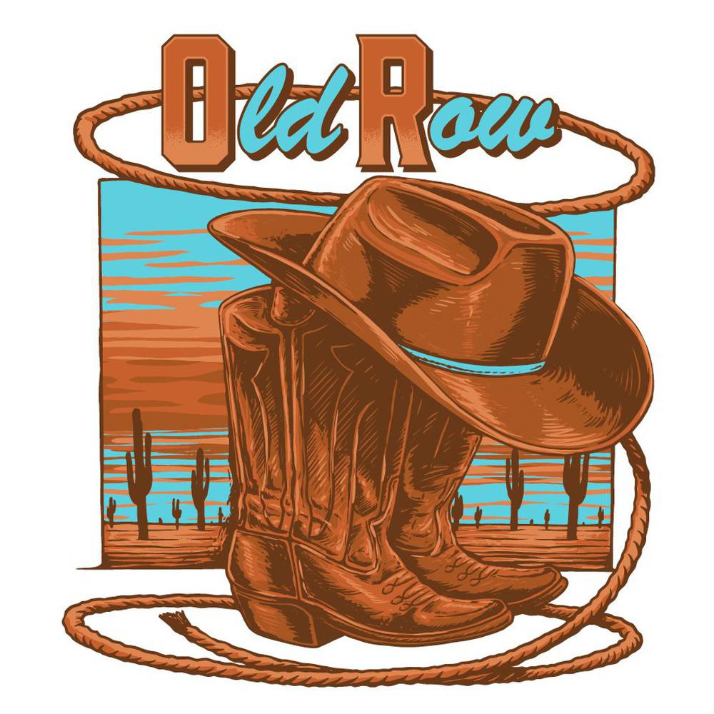 The Western Cowboy Pigment Dyed Premium Hoodie T-Shirts, Sweatshirt | CoreVibeTees.com (Image 4)
