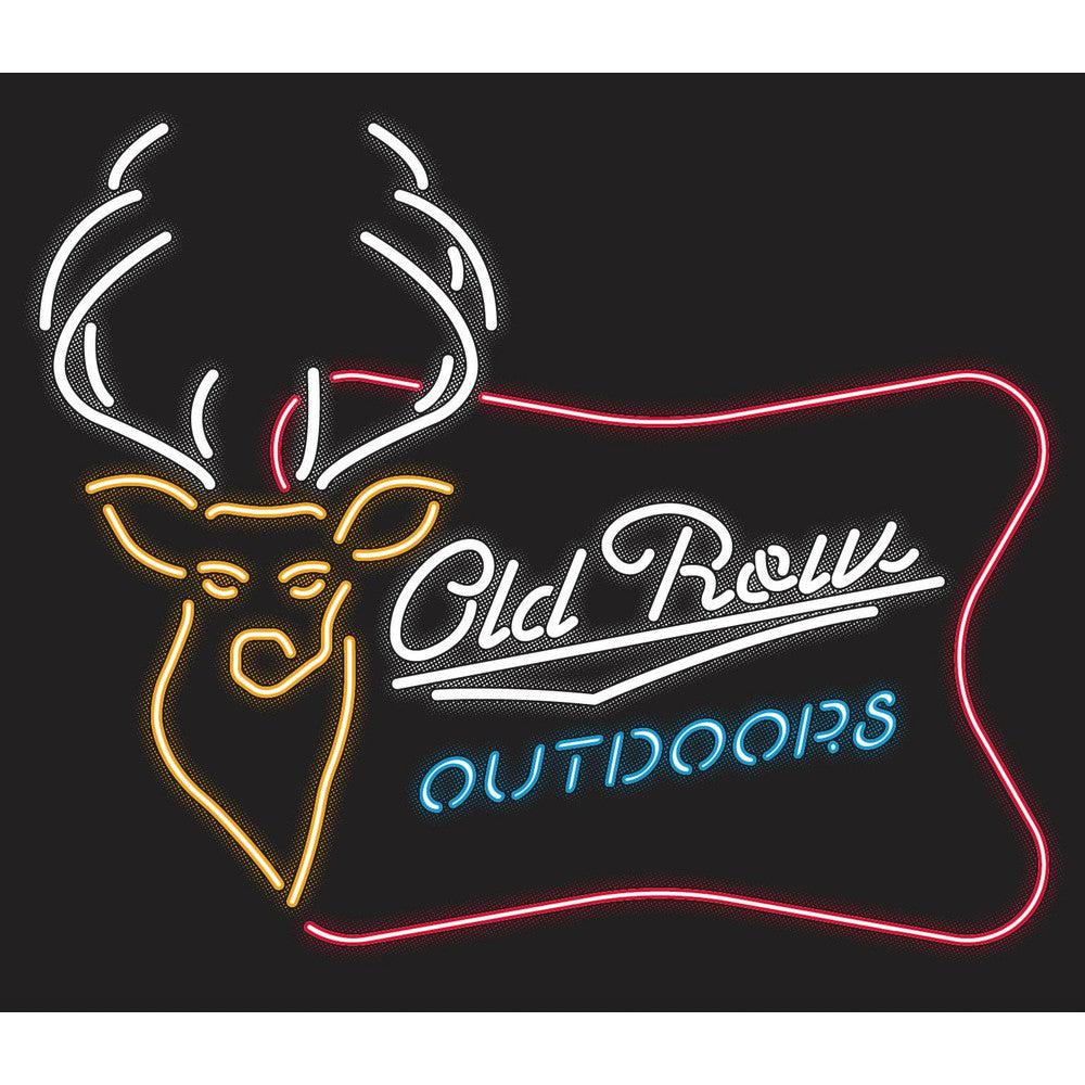 Old Row Outdoors Neon Buck Pocket Tee Hoodie, Sweatshirt | CoreVibeTees.com (Image 4)
