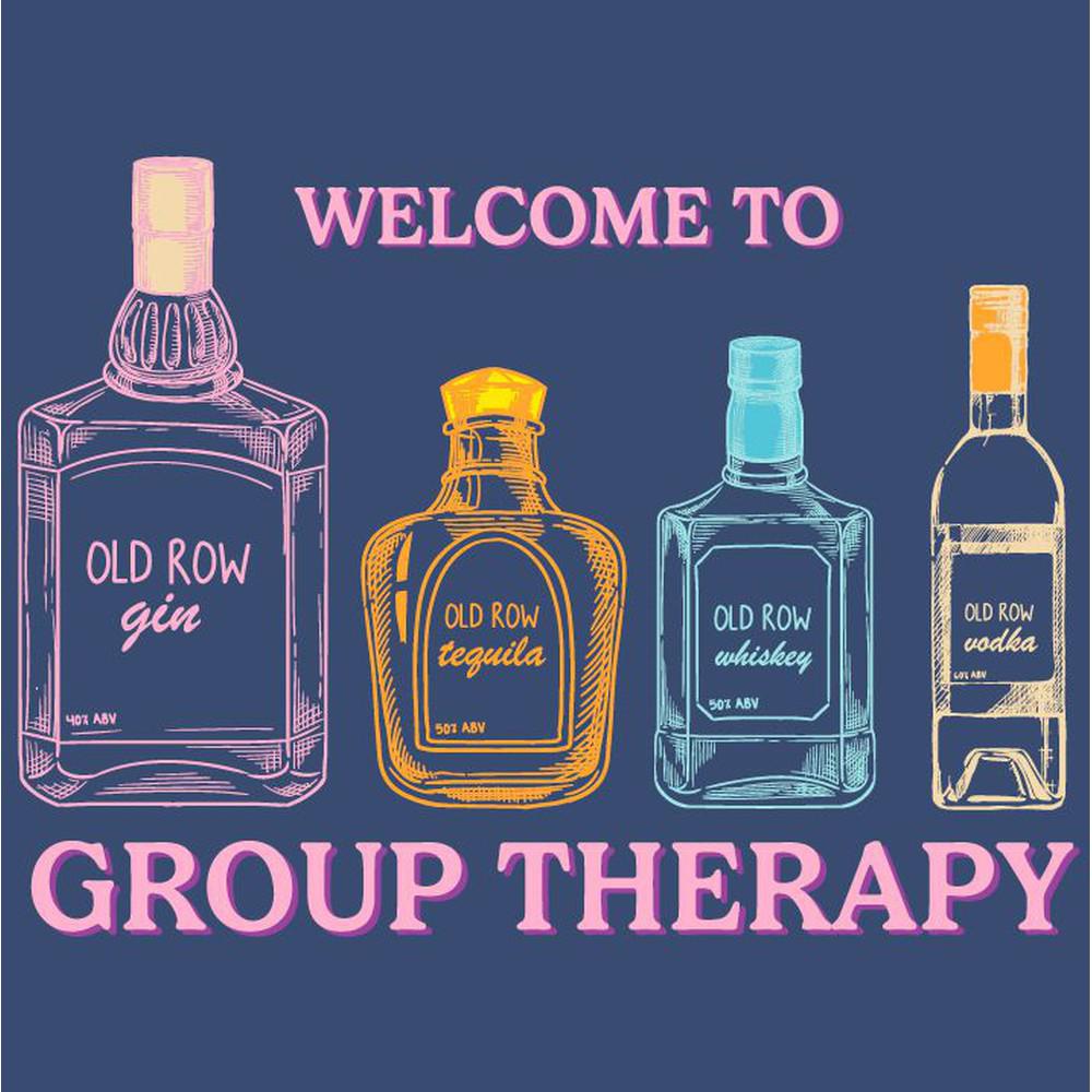 Group Therapy Pocket Tee Hoodie, Sweatshirt | CoreVibeTees.com (Image 4)