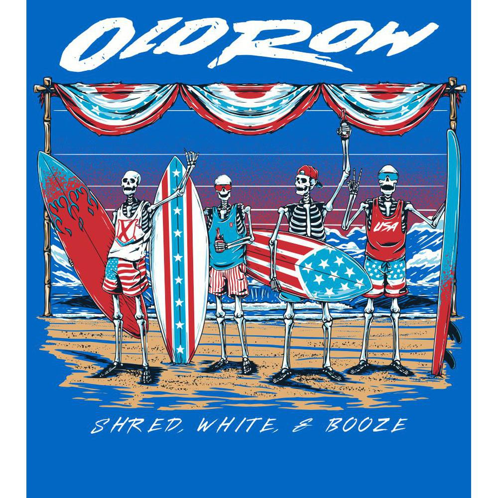 The Shred, White, & Booze Pocket Tee Hoodie, Sweatshirt | CoreVibeTees.com (Image 4)