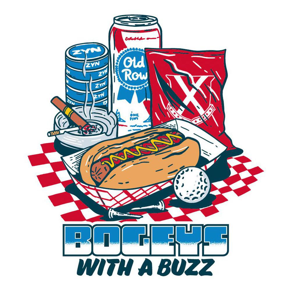 Bogeys With A Buzz Pocket Tee Hoodie, Sweatshirt | CoreVibeTees.com (Image 3)