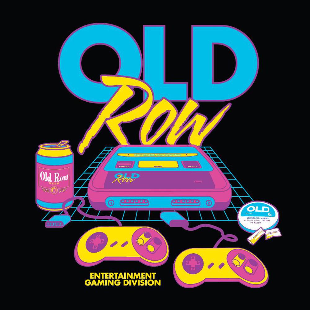 Old Row 90s Gaming Mineral Wash Tee Hoodie, Sweatshirt | CoreVibeTees.com (Image 4)