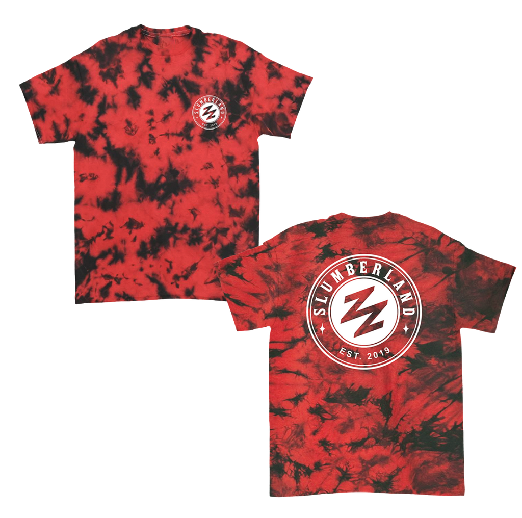 Slumberland - Red Tie Dye Tee Hoodie, Sweatshirt | CoreVibeTees.com (Image 2)