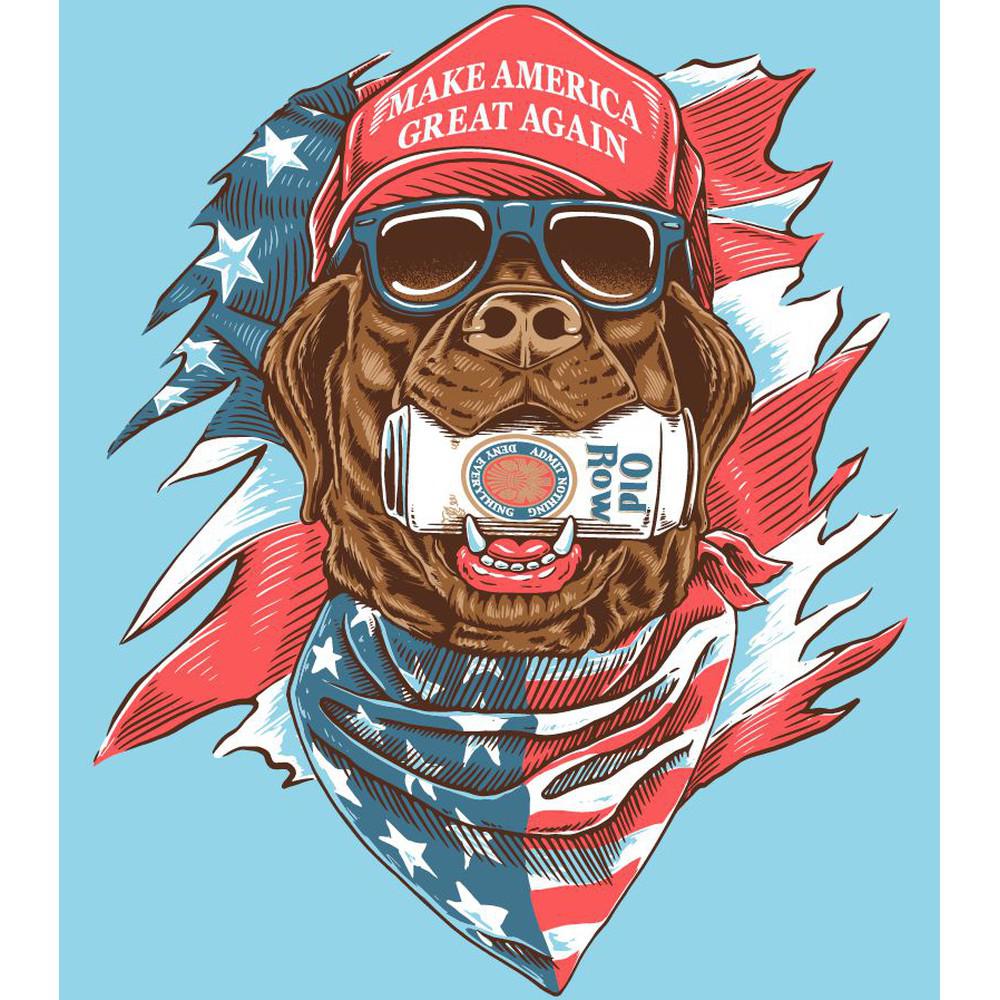 MAGA Good Boy Pocket Tee Hoodie, Sweatshirt | CoreVibeTees.com (Image 4)