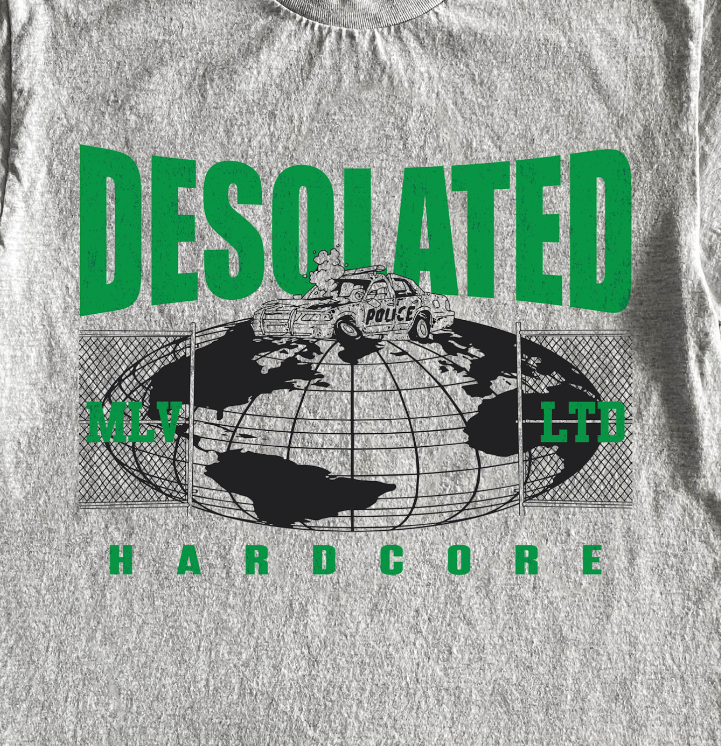 Desolated - World T-Shirt Hoodie, Sweatshirt | CoreVibeTees.com (Image 2)