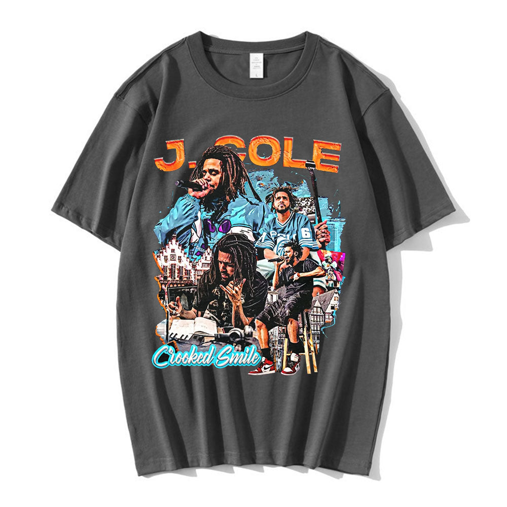 J Cole Crooked Smile Summer T Shirt Hoodie, Sweatshirt | CoreVibeTees.com (Image 4)