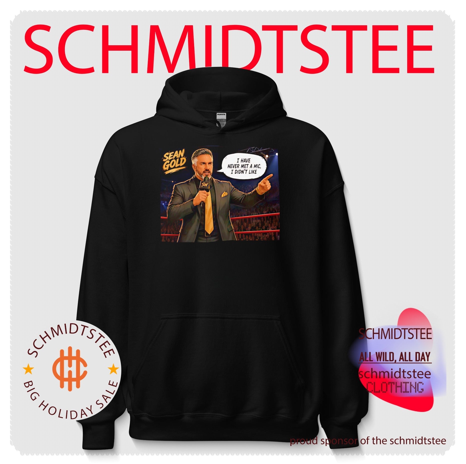 Sean Gold I have never met a mic I didn’t like shirt