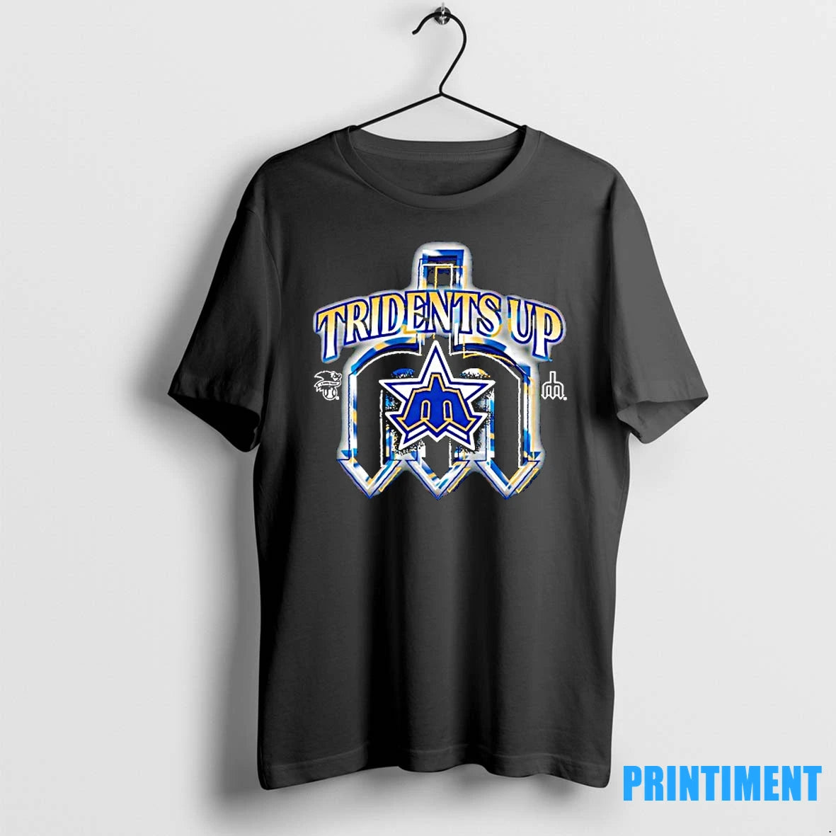 Seattle Mariners Cal Raleigh Tridents Up Tshirts Sweater