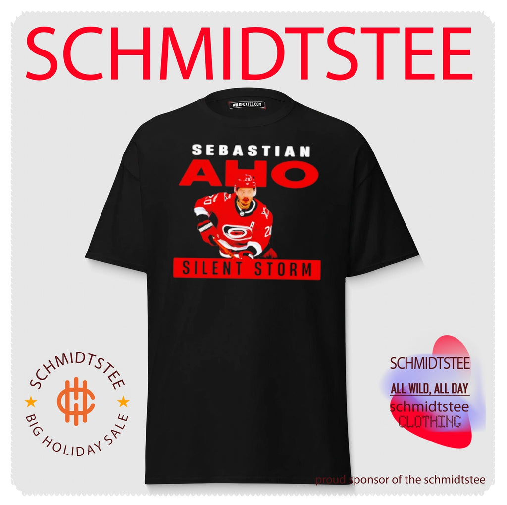 Sebastian Aho Silent Storm Carolina Hurricanes Hockey Fan Shirt
