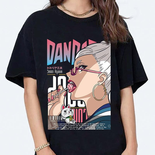 Seiko Ayase T-shirt, Dandadan Cosplay Momo Anime Gift Shirt, Anime Shirt, Dandadan Merch, Unisex Cotton Shirt, Sweatshirt, Hoodie
