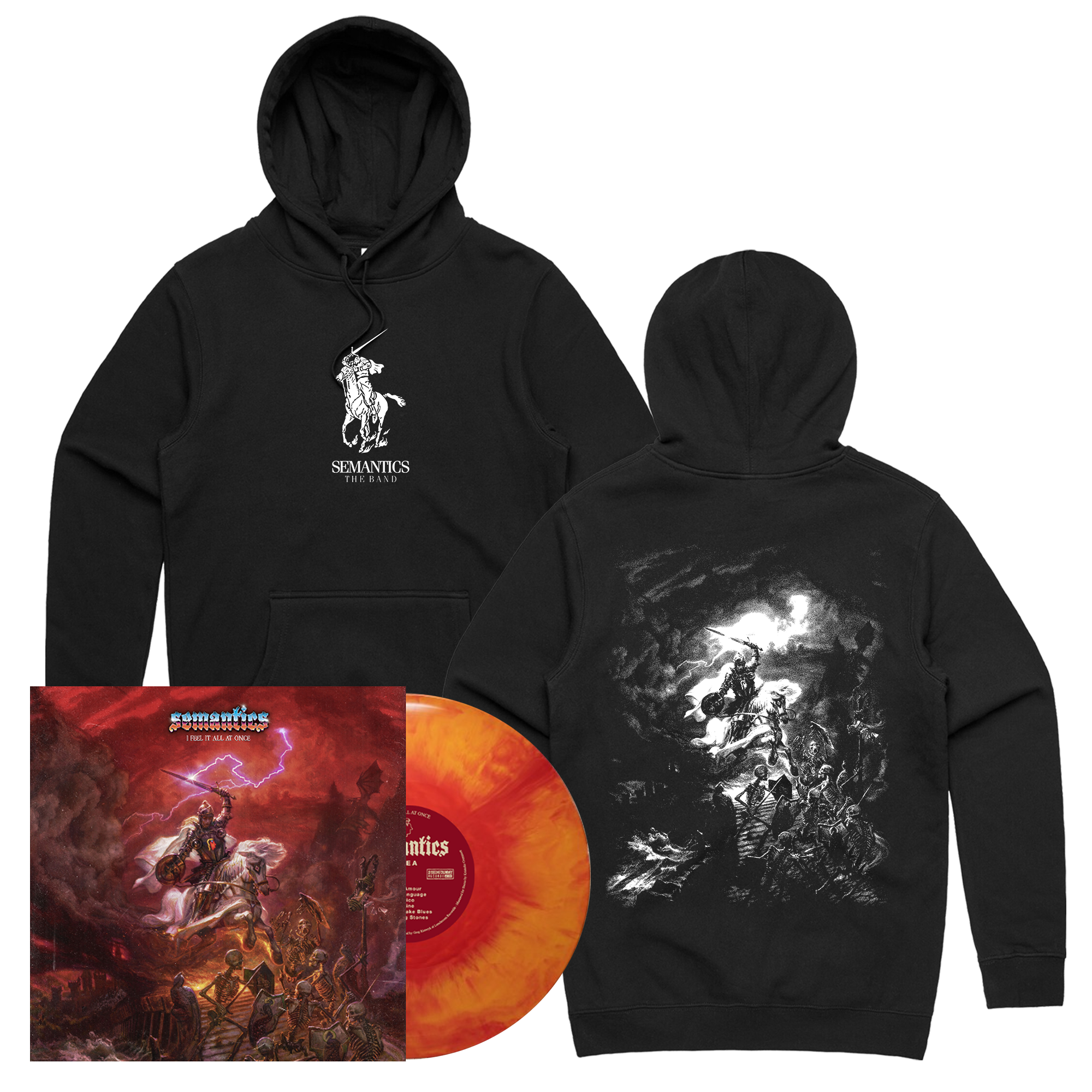 I Feel It All At Once LP + Hoodie Bundle T-Shirts, Sweatshirt | CoreVibeTees.com