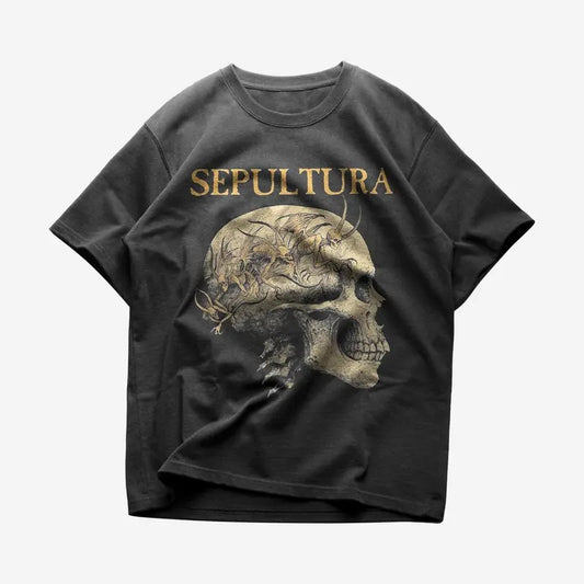 Sepultura T-shirt - Metal Music Shirt - Sepultura Merch - Unisex Cotton Tee