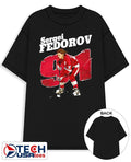 Sergei Fedorov #91 Detroit Red Wings Hockey vintage shirt