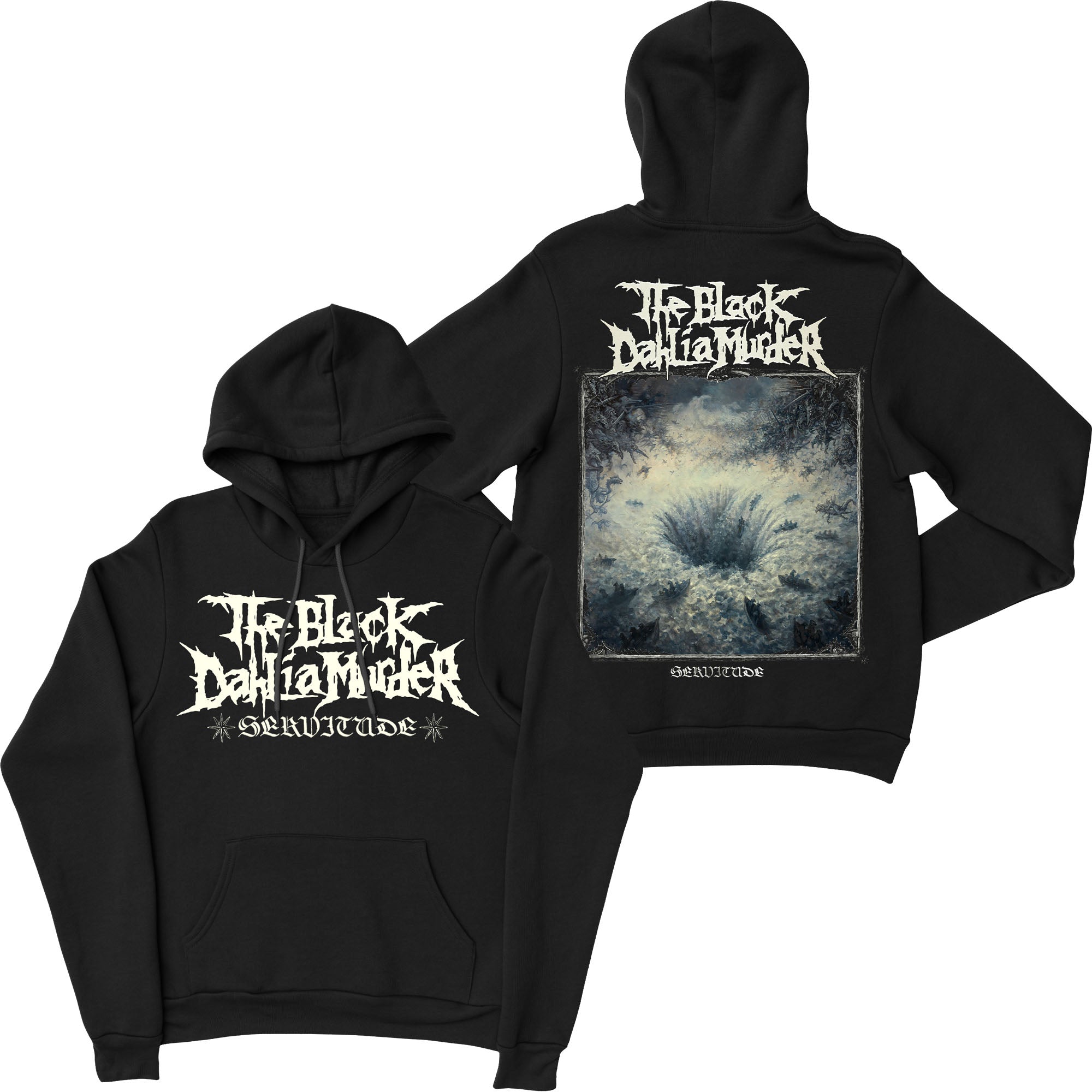 The Black Dahlia Murder - Servitude pullover hoodie T-Shirts, Sweatshirt | CoreVibeTees.com (Image 1)