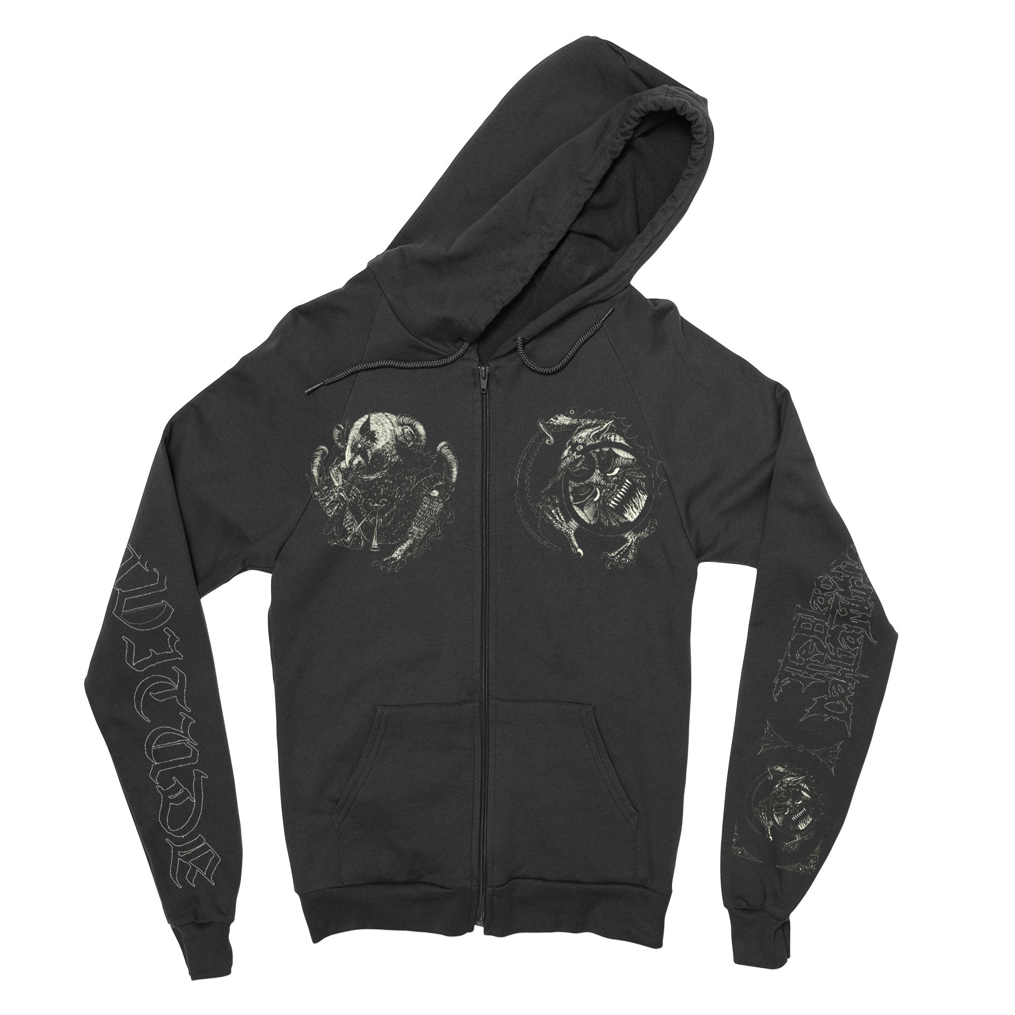 The Black Dahlia Murder - Servitude zip-up hoodie T-Shirts, Sweatshirt | CoreVibeTees.com (Image 2)