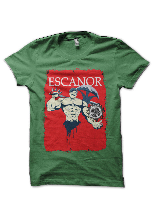 Escanor â€“ The seven deadly sins Green T-Shirt Hoodie, Sweatshirt | CoreVibeTees.com