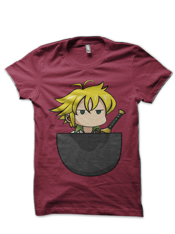 Seven Deadly Sins Maroon T-Shirt Hoodie, Sweatshirt | CoreVibeTees.com