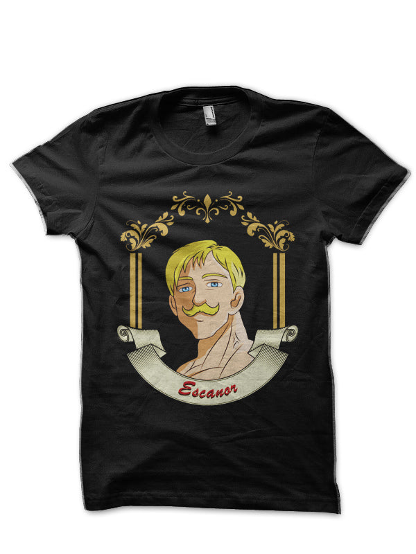 Escanor-Seven Deadly Sins Black T-Shirt Hoodie, Sweatshirt | CoreVibeTees.com