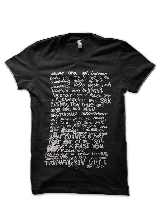 Sex Pistols Black T-Shirt Hoodie, Sweatshirt | CoreVibeTees.com