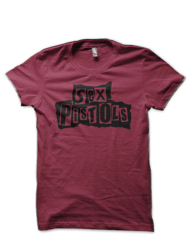 Sex Pistols Maroon T-Shirt Hoodie, Sweatshirt | CoreVibeTees.com