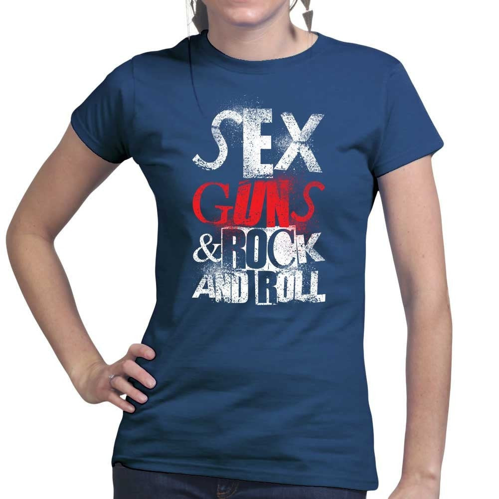 Ladies Sex Guns and Rock N Roll T-shirt Style001 Hoodie, Sweatshirt | CoreVibeTees.com (Image 3)