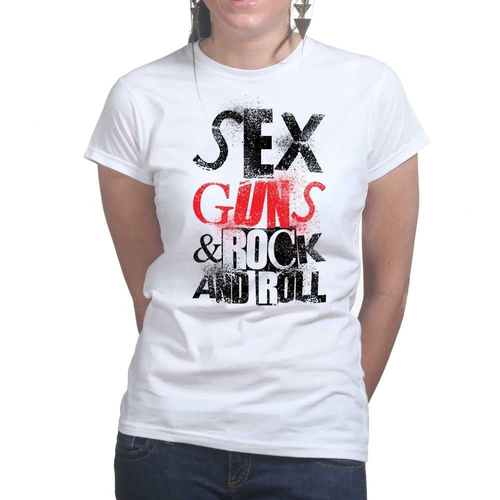 Ladies Sex Guns and Rock N Roll T-shirt Style001 Hoodie, Sweatshirt | CoreVibeTees.com (Image 2)