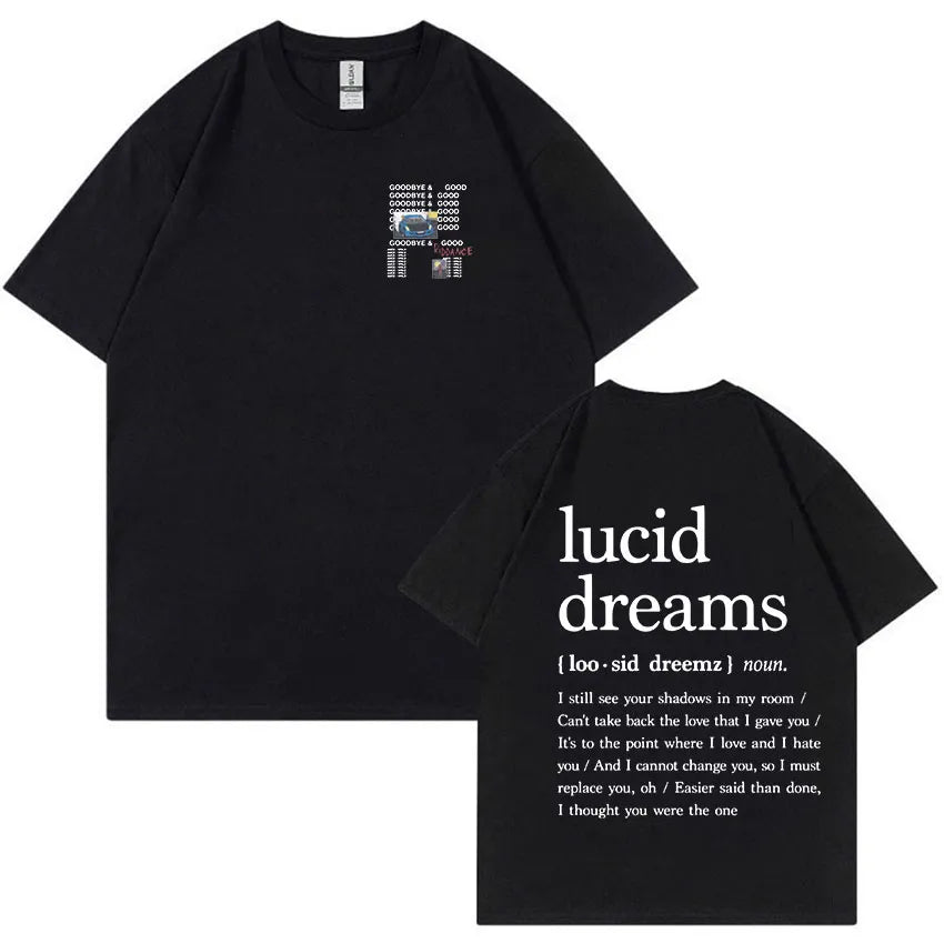 Premium Juice Wrld Lucid Dreams  T-shirt Hoodie, Sweatshirt | CoreVibeTees.com (Image 1)