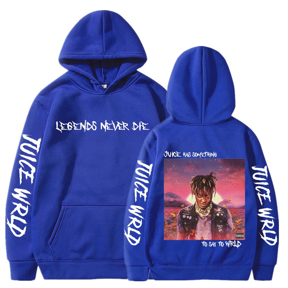 Juice WRLD Hoodie â€œLegends Never Dieâ€ T-Shirts, Sweatshirt | CoreVibeTees.com (Image 2)