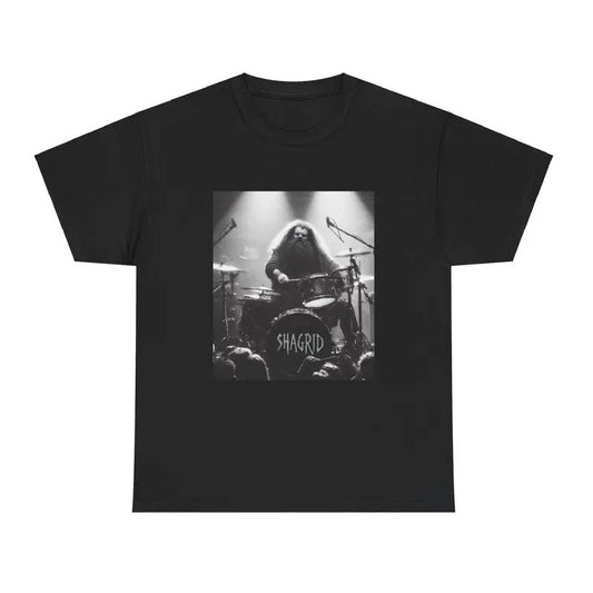 Shagrid the Drummer, Unisex Shirt - Fantasy Graphic Tee, Movie Merch, AI Meme T shirt