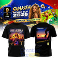 Shakira World Cup 2026 Sunset Tour Soccer Festival T-Shirt