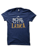Sharif Ladka Hinglish Print Navy Blue T-Shirt Hoodie, Sweatshirt | CoreVibeTees.com