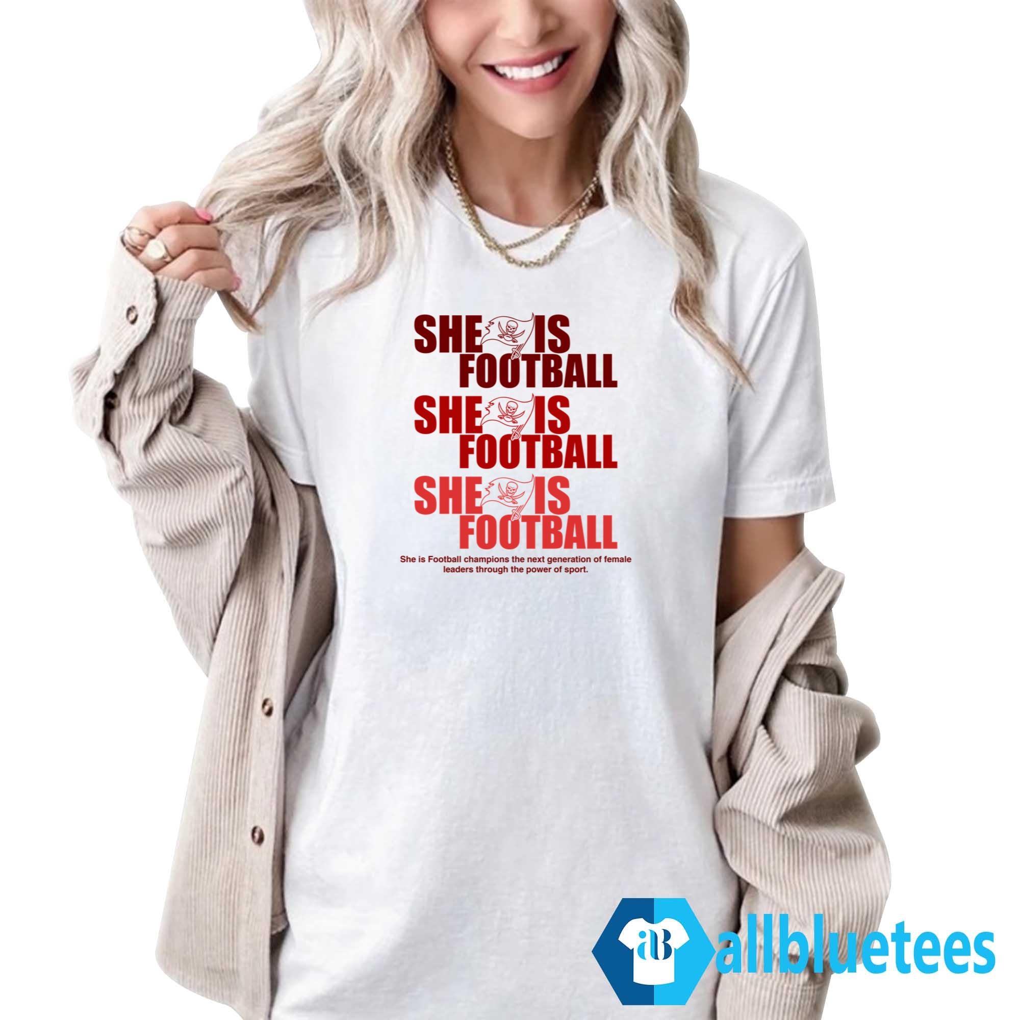 She Is Football Champions The Next Generation Shirt