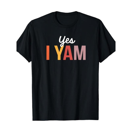 She's My Sweet Potato, Yes I Yam Funny Matching Thanksgiving T-Shirt 100% Cotton Made in USA