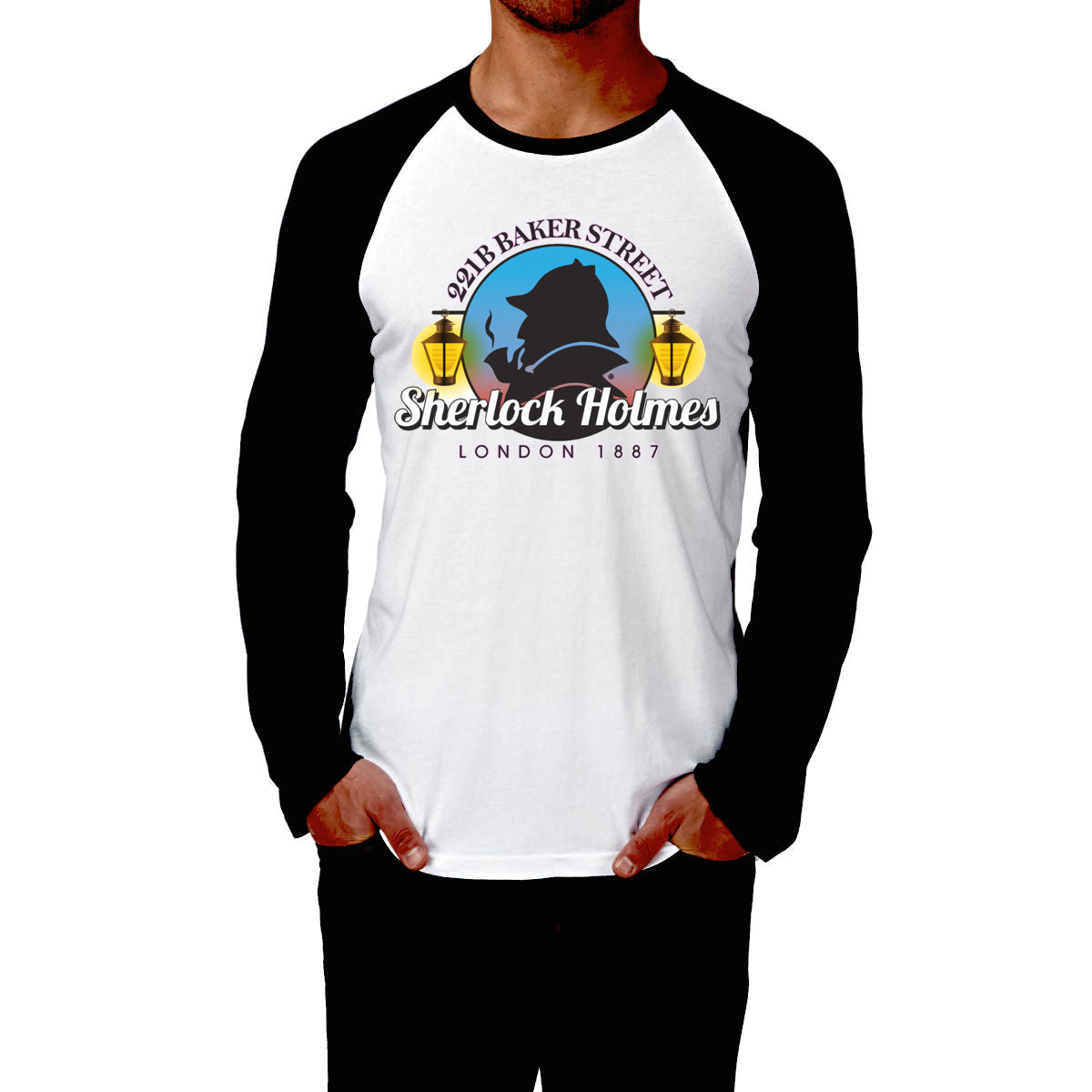 Sherlock Holmes Full Sleeve Tee (White Available) Hoodie, Sweatshirt | CoreVibeTees.com
