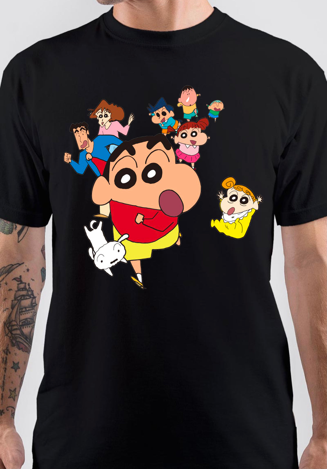 Shin Chan Anime T-Shirt Hoodie, Sweatshirt | CoreVibeTees.com