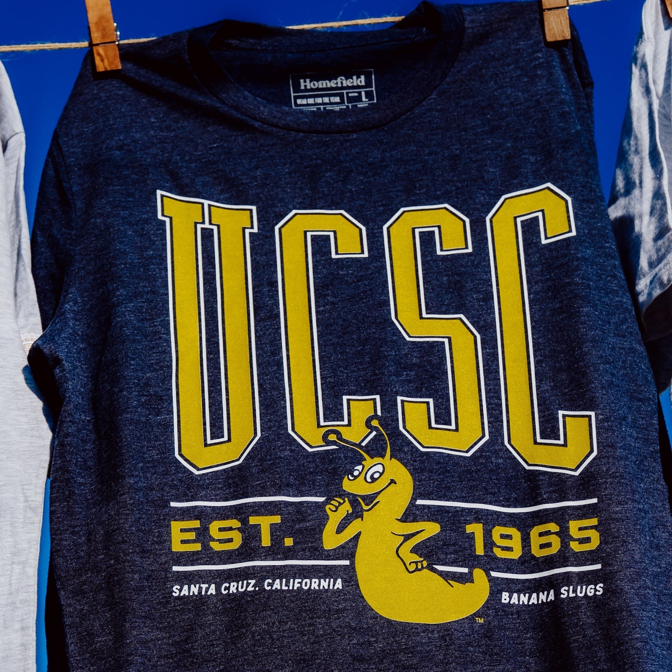 UC Santa Cruz Banana Slugs Est. 1965 Tee Hoodie, Sweatshirt | CoreVibeTees.com (Image 2)
