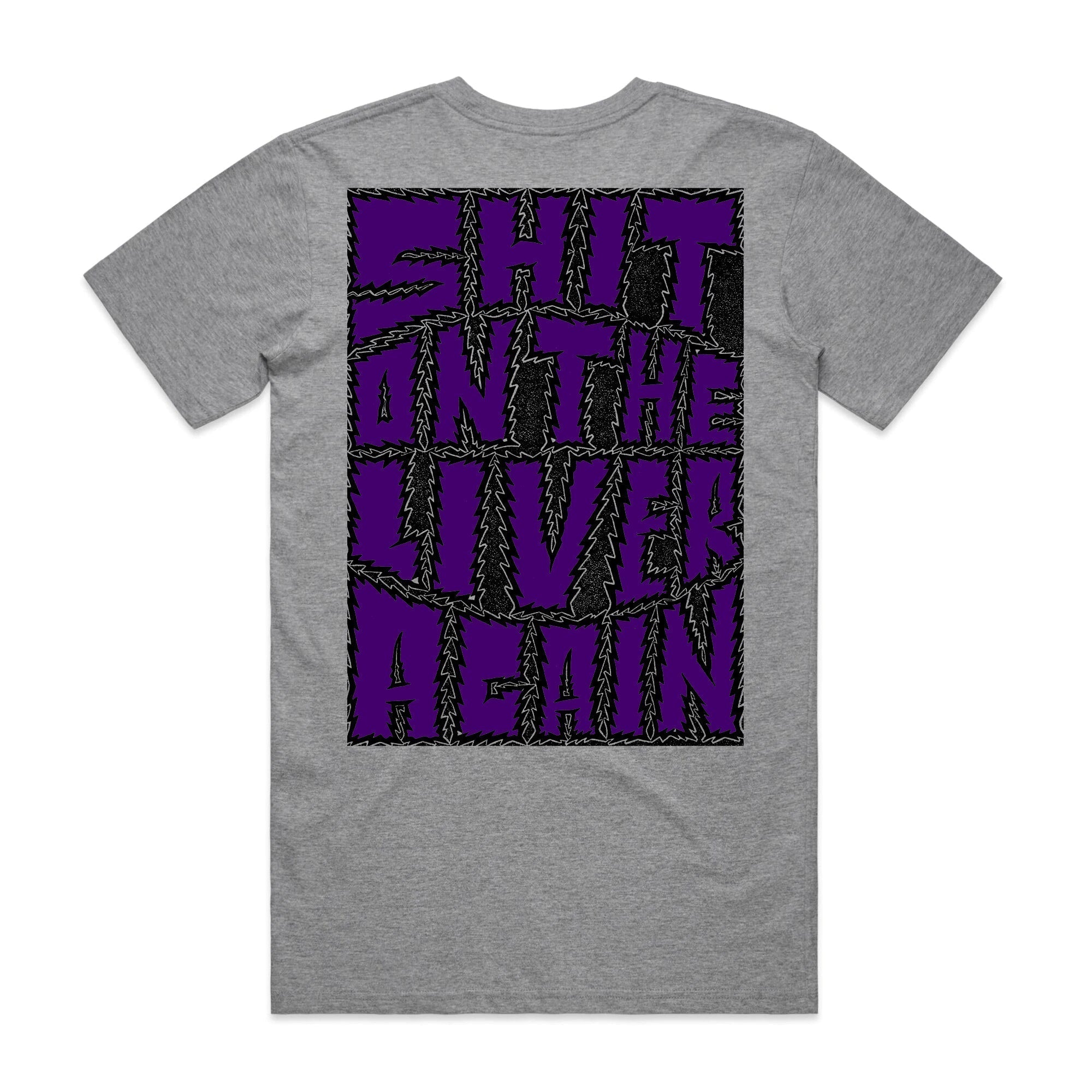 Shitty T-shirt (Grey) Hoodie, Sweatshirt | CoreVibeTees.com (Image 2)