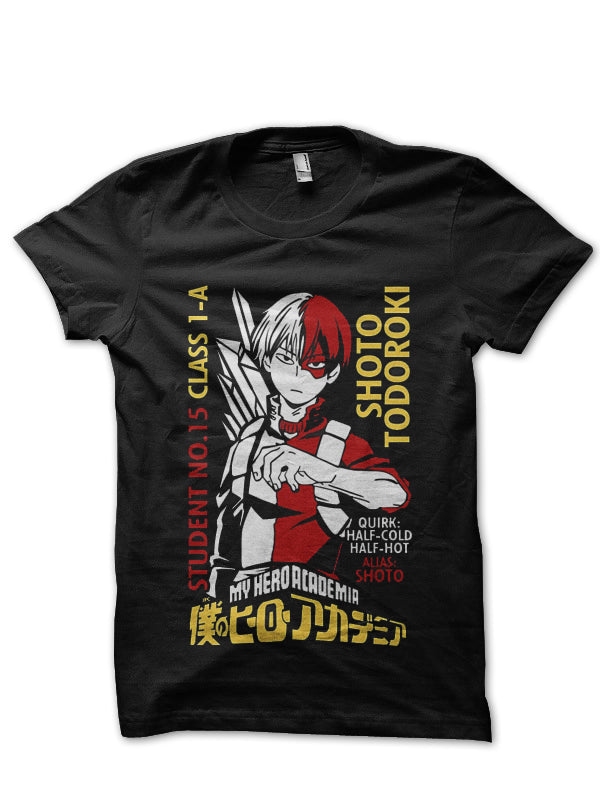 Shoto Todoroki T-Shirt Style001 Hoodie, Sweatshirt | CoreVibeTees.com