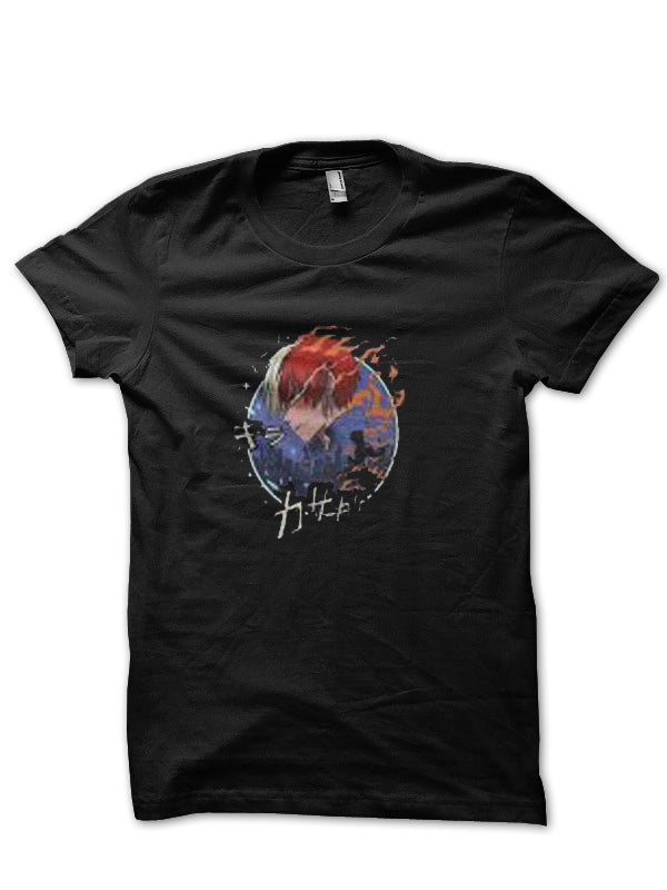 Shoto Todoroki T-Shirt Hoodie, Sweatshirt | CoreVibeTees.com