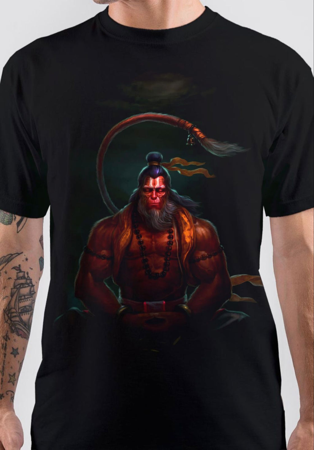 Shri Hanumanji T-Shirt Hoodie, Sweatshirt | CoreVibeTees.com