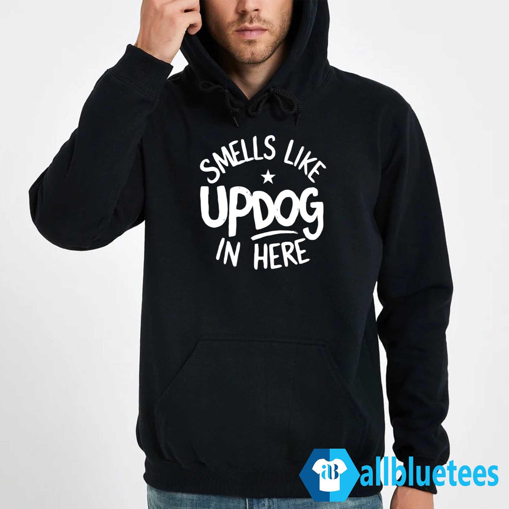 Shrinking Jimmy Smells Like Updog In Here Shirt
